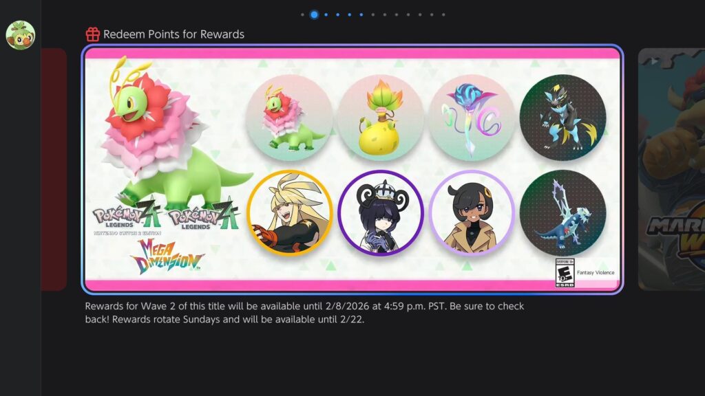 Wave 2 of the Pokémon Legends Z-A NSO icons are now available