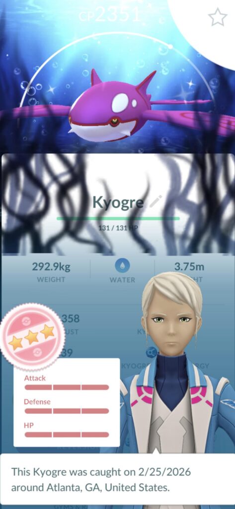 Shundo background Kyogre 😭🌊✨