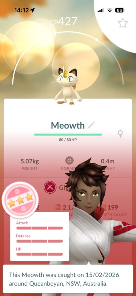 First Raid… Gigantamax Meowth Hundo