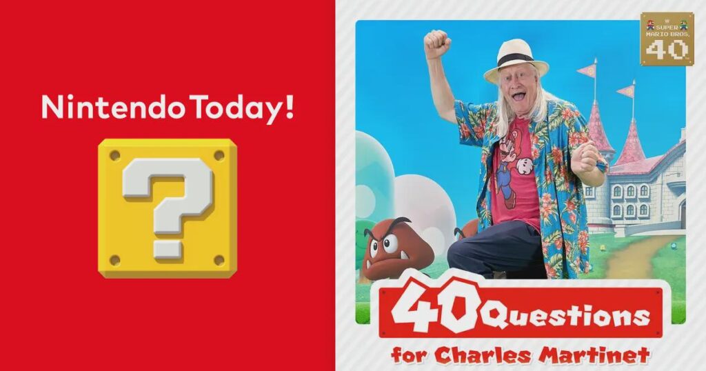 40 Qs for Charles Martinet - Nintendo Today!