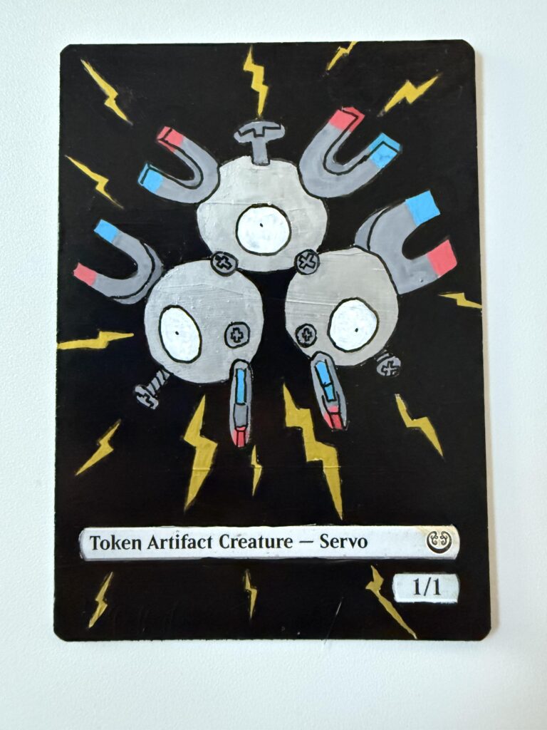 Magneton Servo Token MtG Crossover! (FC_Alters)