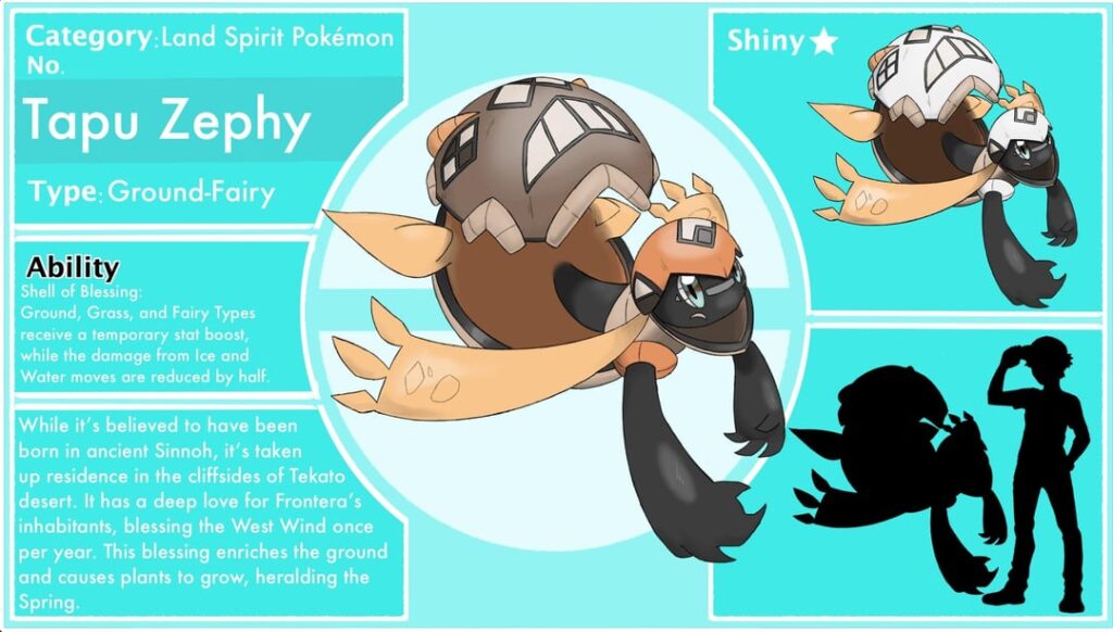 Redesigning The Seasonal Guardians: Tapu Zephy