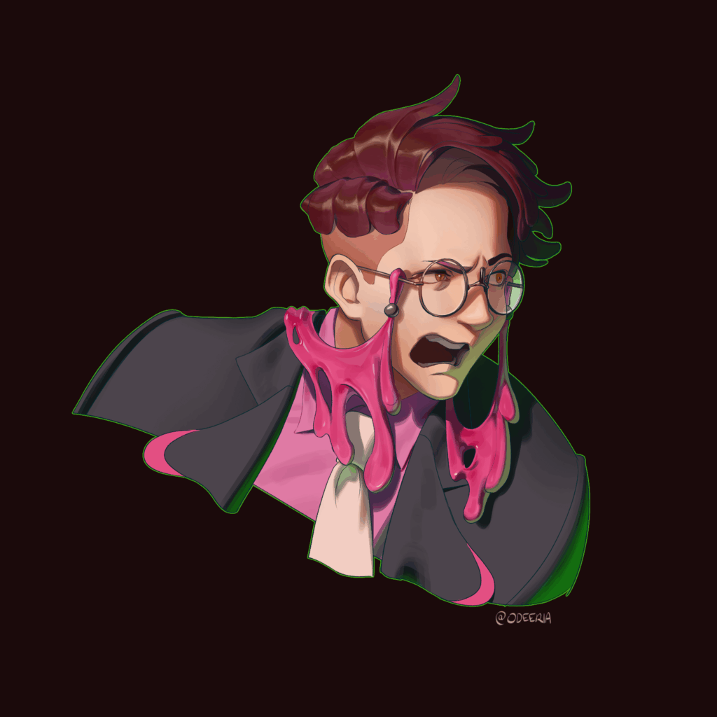 Little Corbeau portrait cause I'm obsessed with his design!