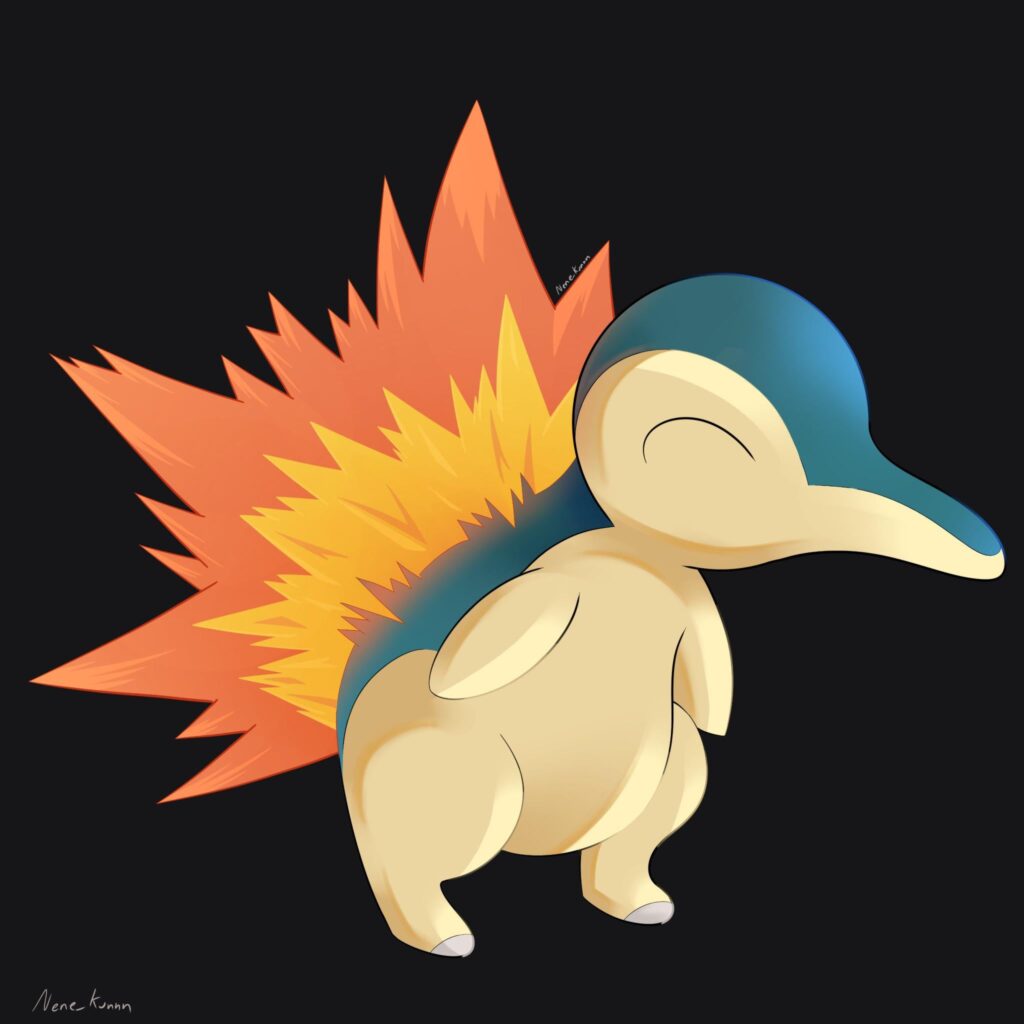 Cyndaquil is my favorite Pokémon.