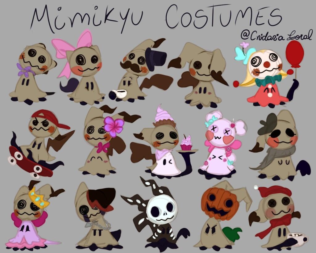 [OC]Sweet headcanon for mimikyu