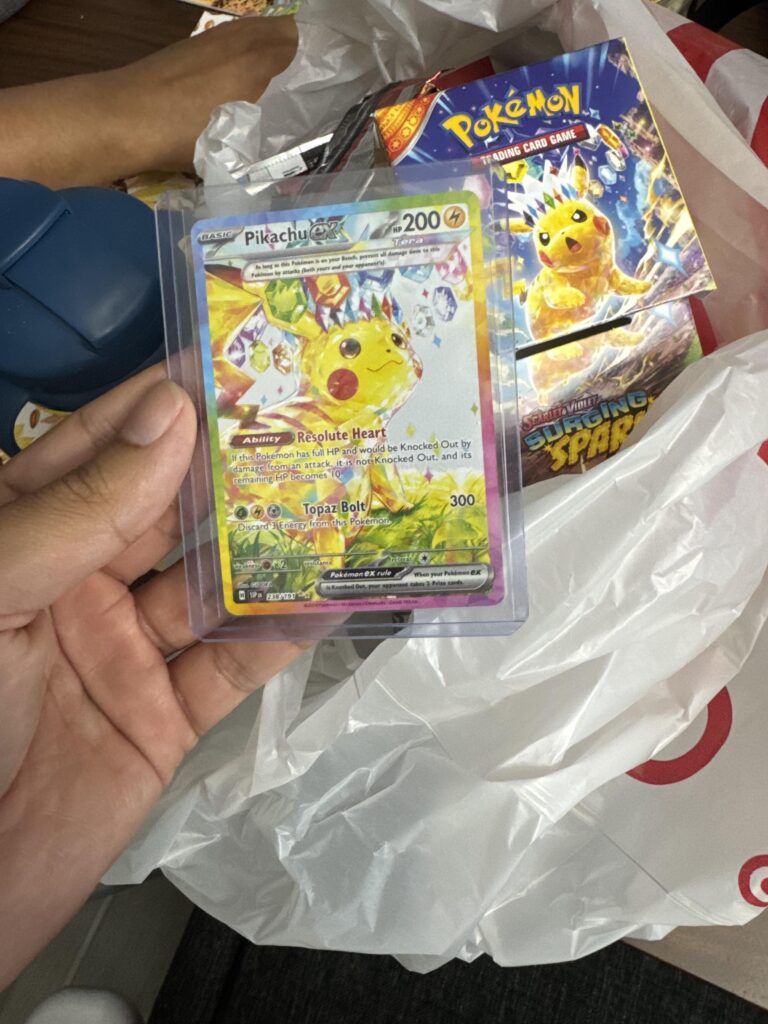 Opened my first box of surging sparks