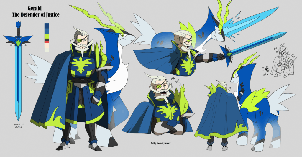 Pokemon Character Sheet for Norman [OC]