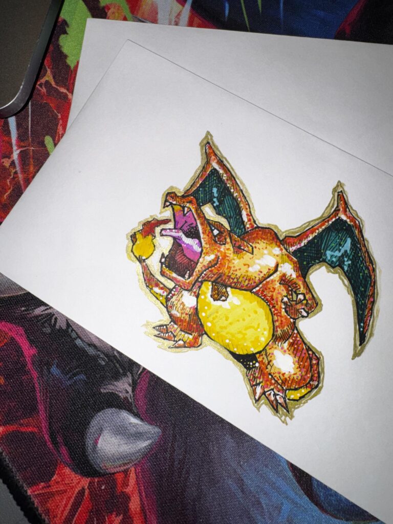 freehand base set zard in my style