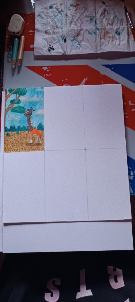 [OC] Farigiraf in the savannah