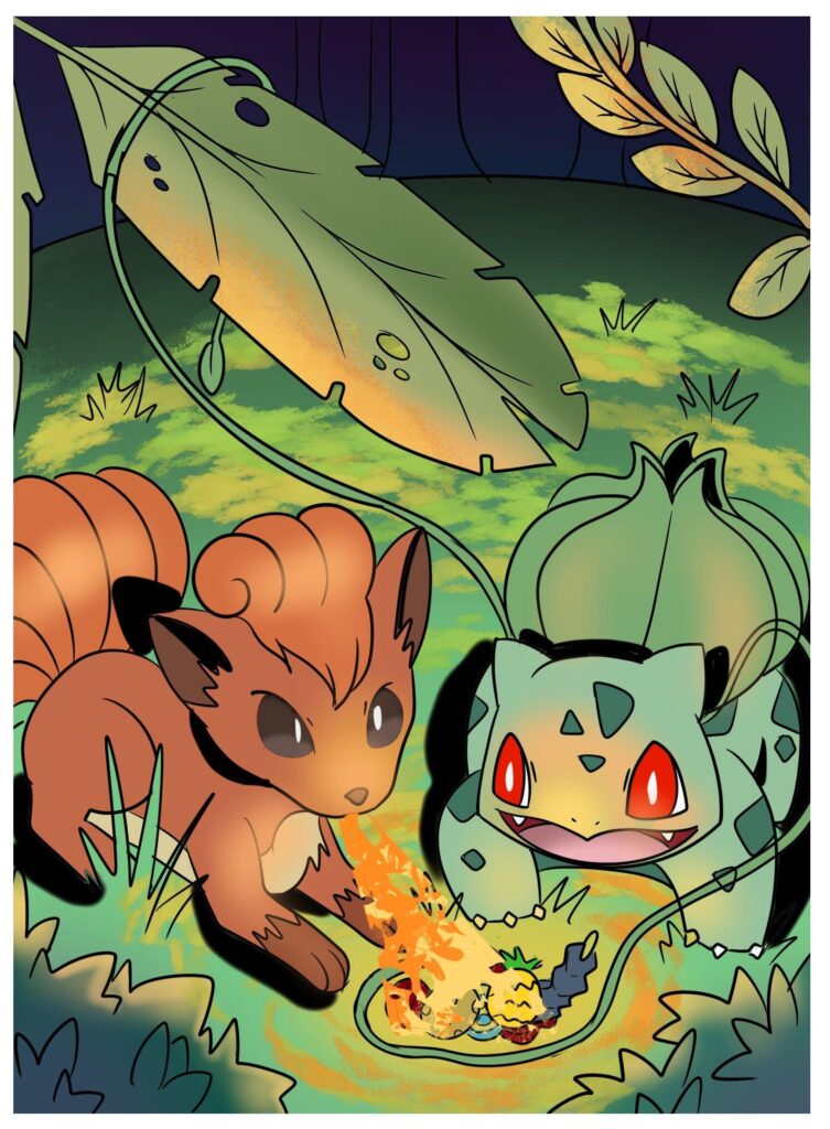 Day 7 of doing fullart card art practice for the next card competition