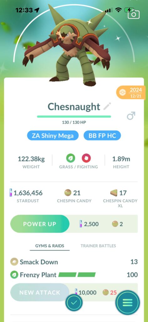 evolving kalos starter gave legacy move