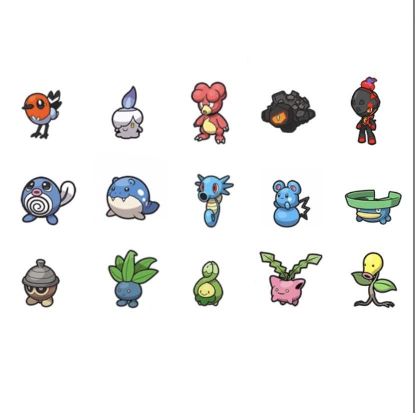 Three Stage Evolution Pokemon that could be starters