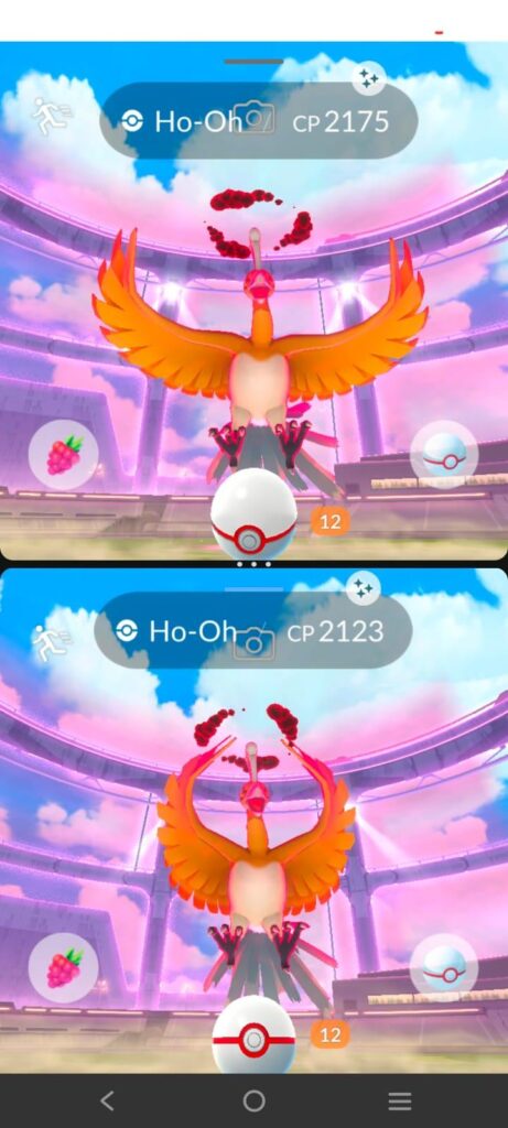 Feeling Lucky with 2 shiny Ho-oh.