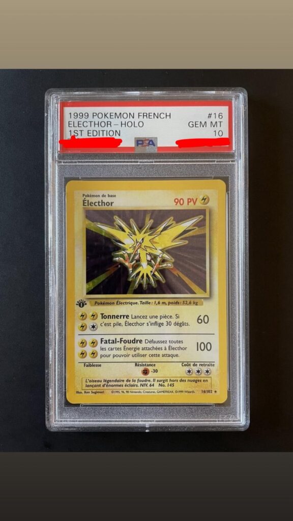 WTS electhor PSA 10
