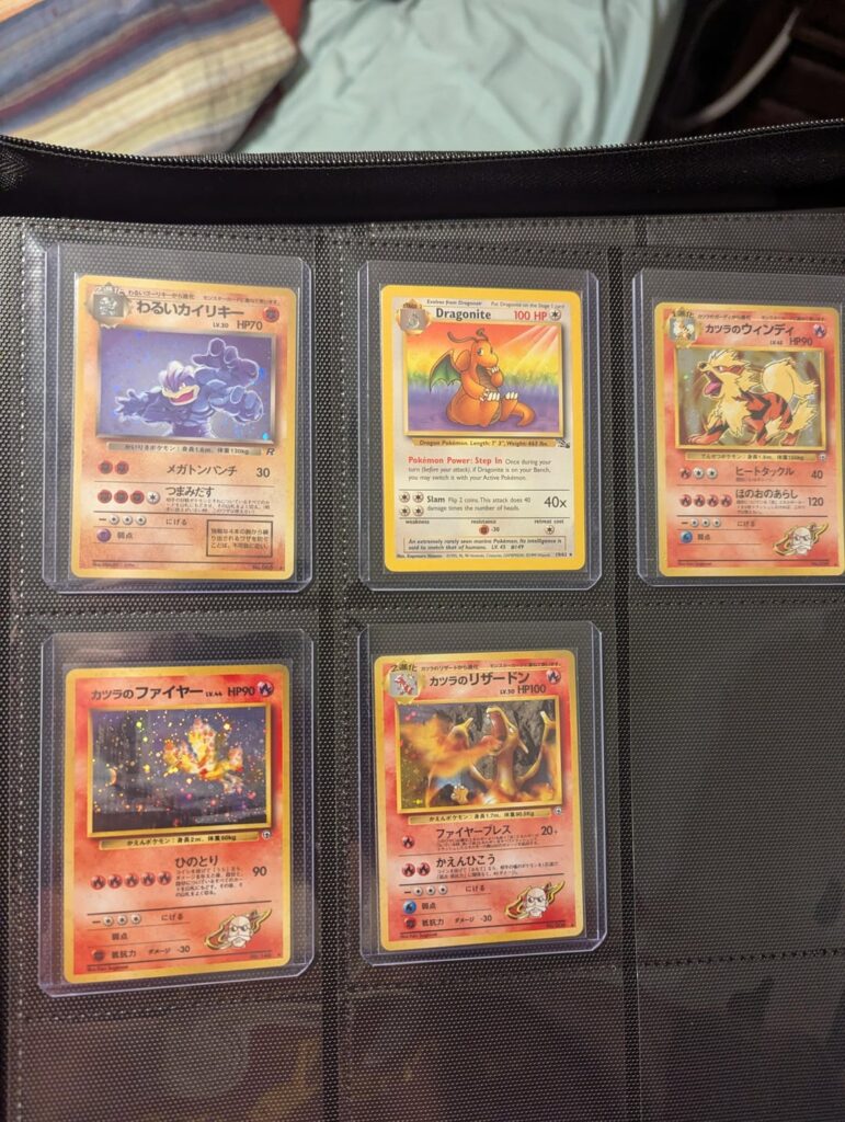 Only cards left from childhood