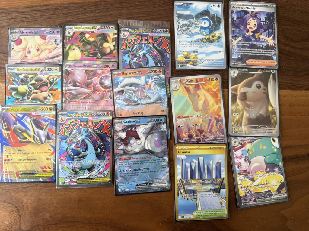 My pull from 2 mega charizard X UPC