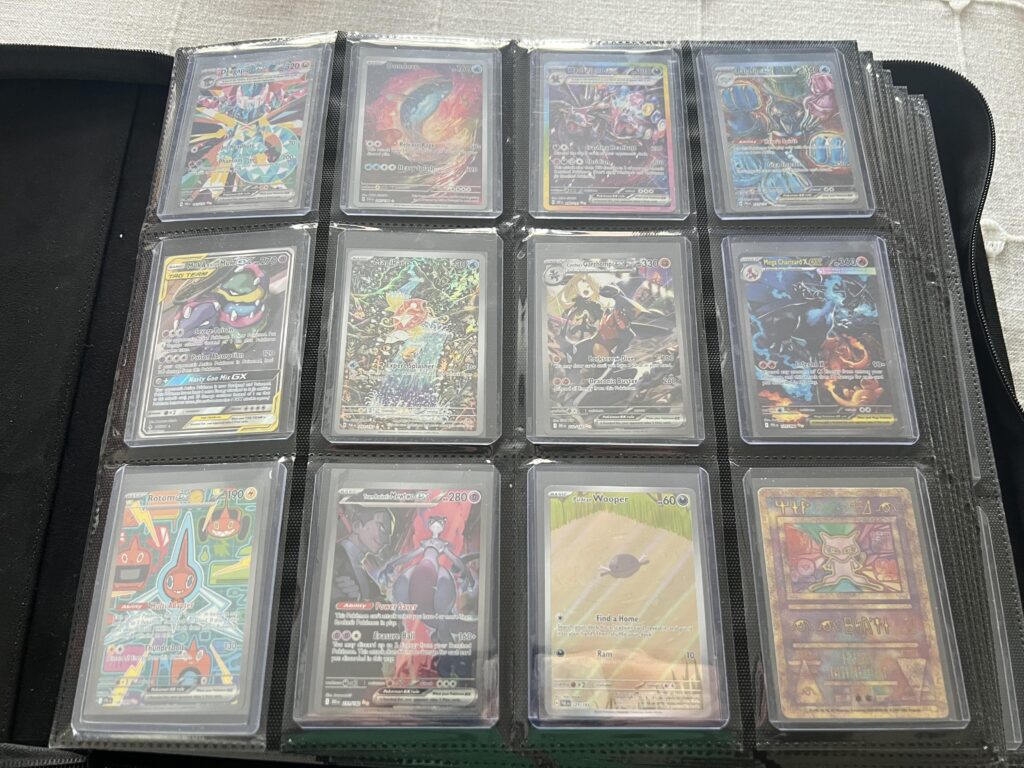 I just filled up every pocket of my binder and the first page is where I put my absolute favorites.