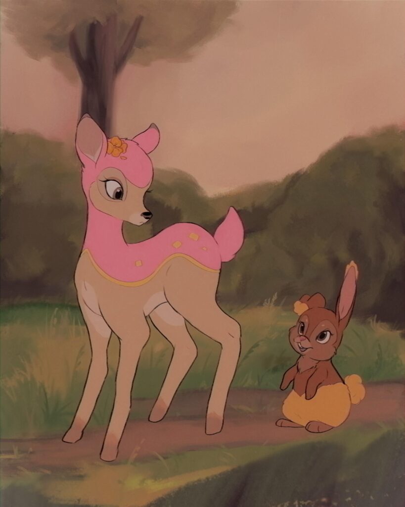 i drew a deerling and a buneary