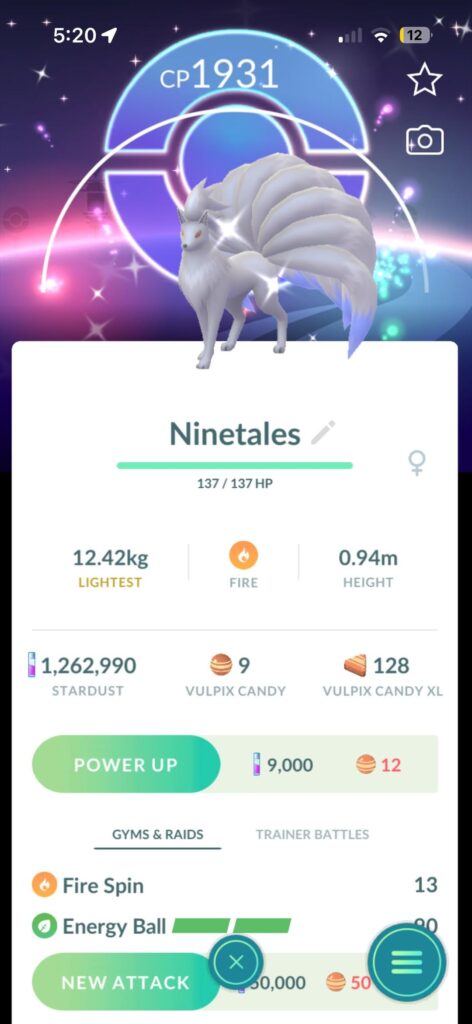 anything for the shiny