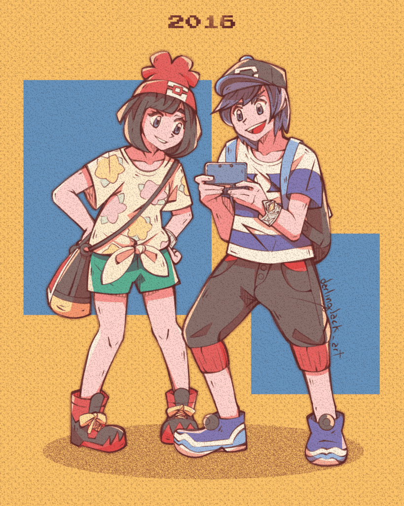 2016: Pokémon Sun and Moon 🌅 [OC]