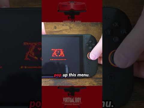 How to Play the Virtual Boy in Switch Handheld Mode With Bigger Screens