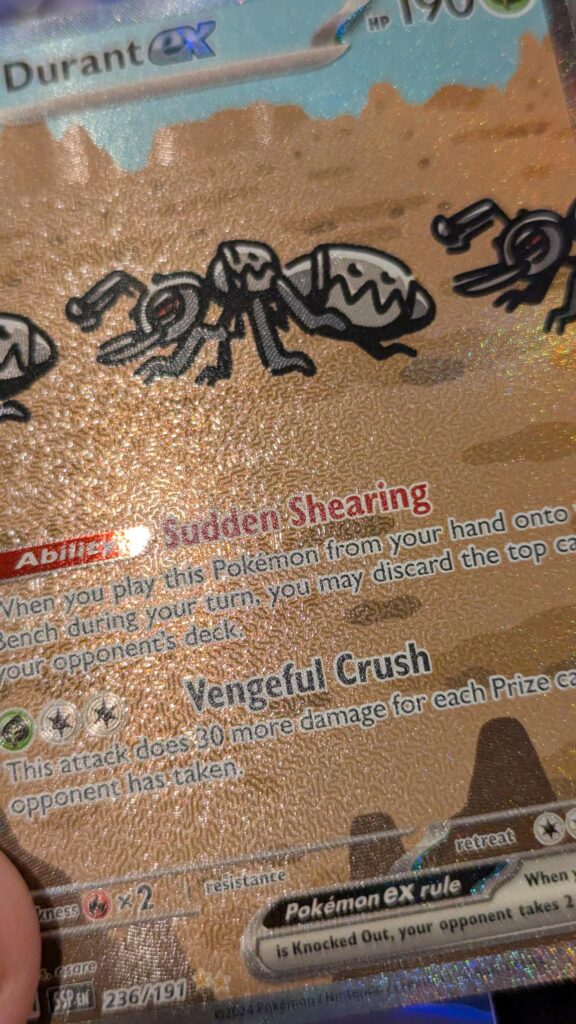 Appreciation post of the maze pattern on the Durant SIR