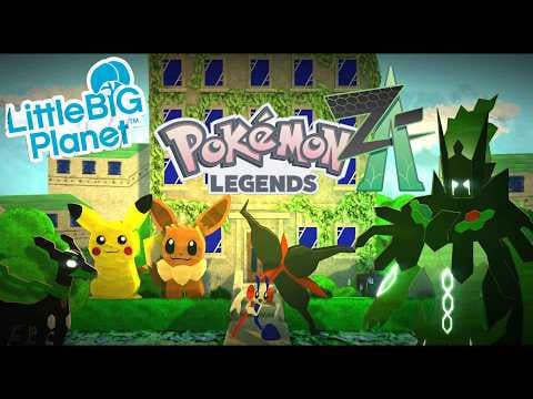 Pokémon Legends Z-A in LittleBigPlanet