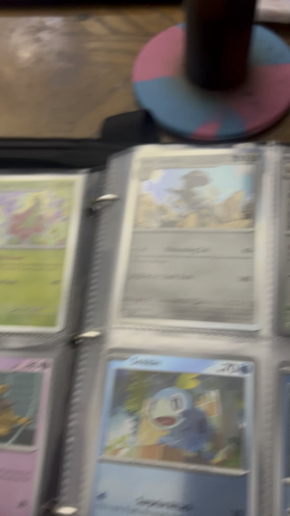 Opened my first four packs.