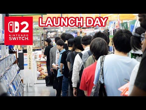 🇯🇵 Nintendo Switch 2 - Launch Day (Release Day in Tokyo, Japan) 06.05.2025 発売日