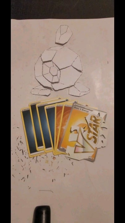 Roggenrola is rocking the Mosaic make-over style!