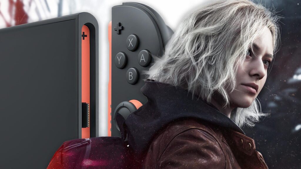 Resident Evil Requiem, a native 540p upscaled to 1080p on the Nintendo hybrid resolves much more detail than the 720p Series S version.