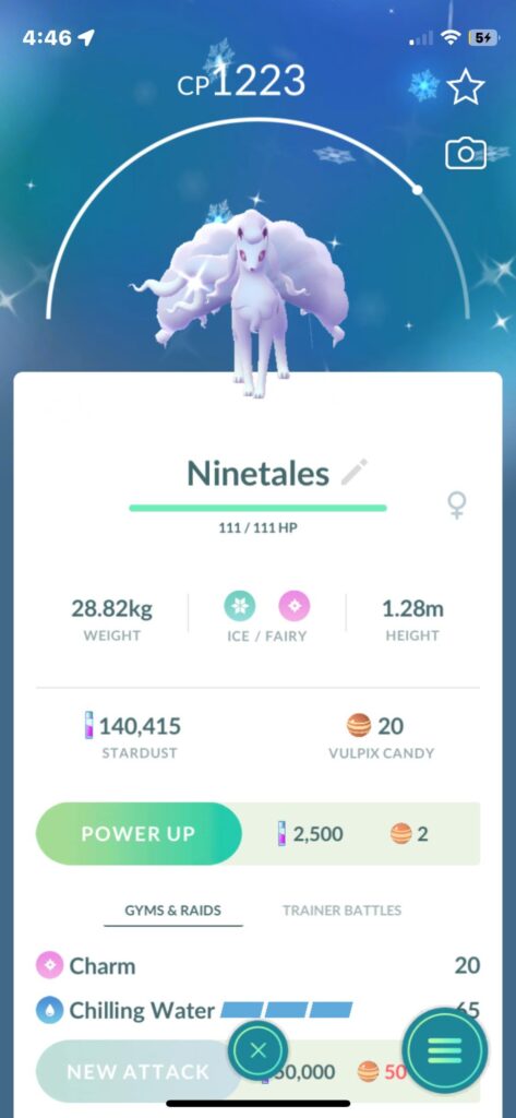 Caught my first ever shiny today