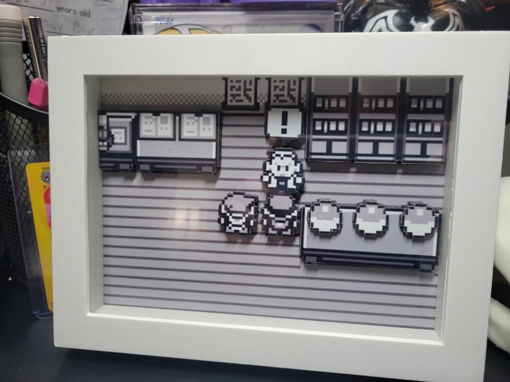 Classic scene of Oak's Lab!