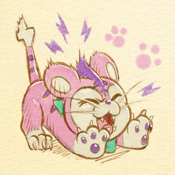 Stretching After a Lazy Day (OC)