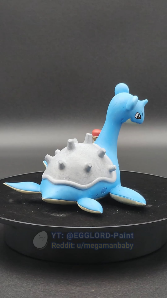 (Day 64) All Pokémon to Scale #0131 (Lapras)