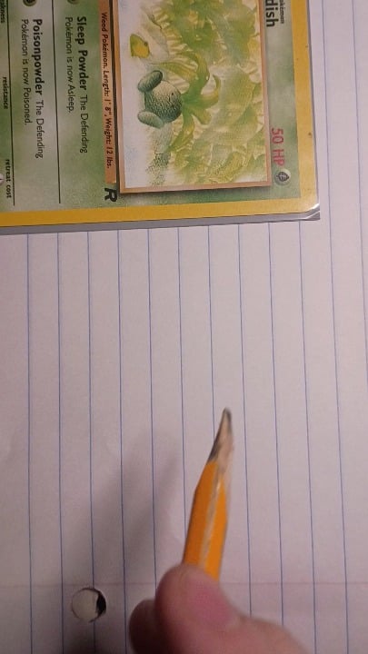 Messed up videoing me drawing Oddish, but I am proud of it so I figured I show yall