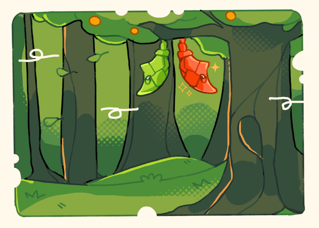 [OC] Metapods in a forest!