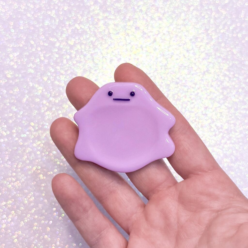 I made a ditto worry stone 🥹