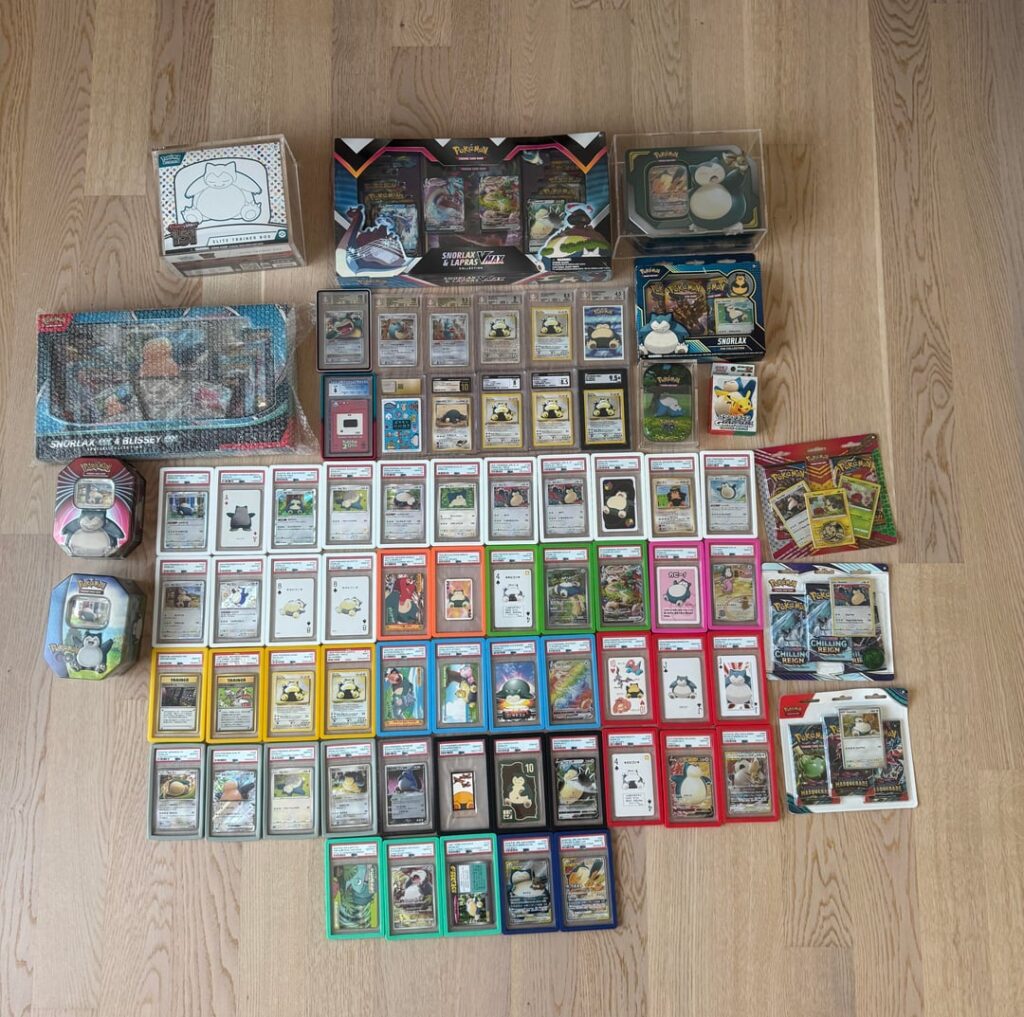 My snorlax collection after 2 years (part 1)