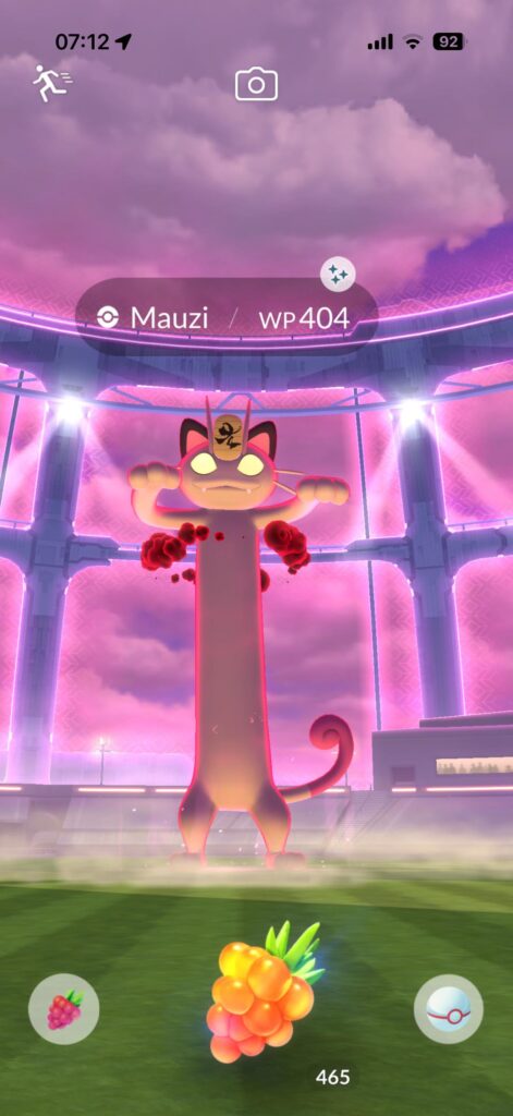 Shiny Meowth! Yeah…