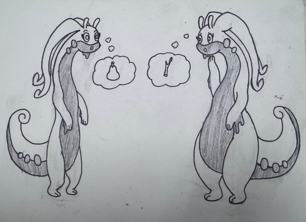 Skinny Goodra meet Goodra