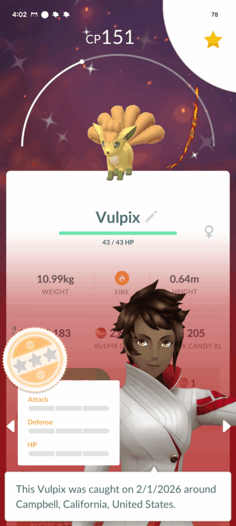 Shiny Nundo... First time I've gotten one of those.