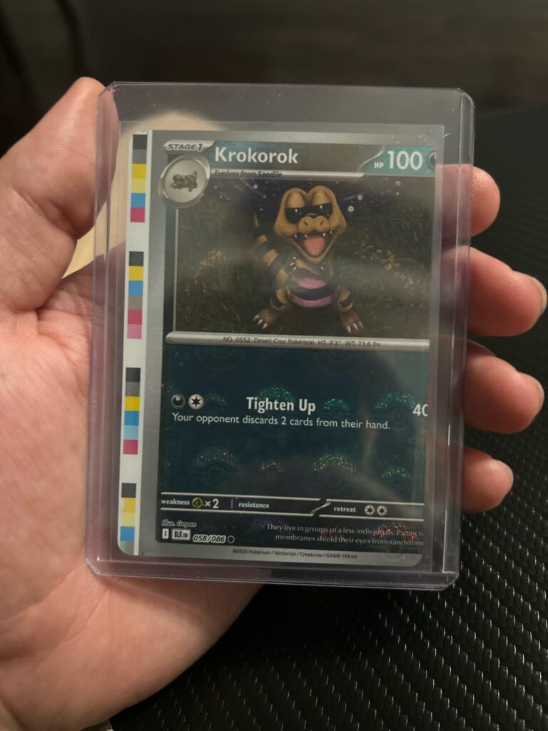 Has anyone ever seen something like this before? Pulled it out of a Black Bolt Booster.