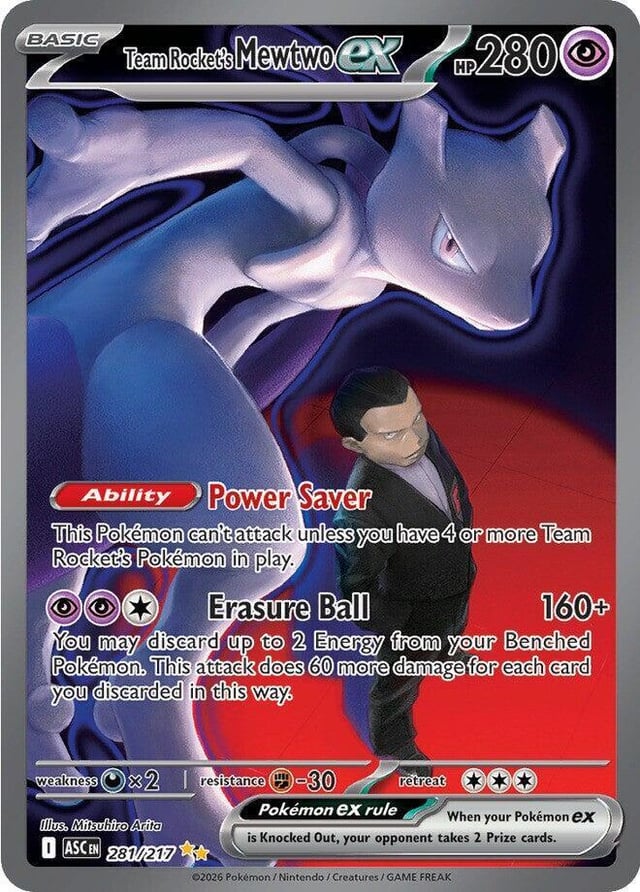 Hot take: I prefer the Ascended Heroes Mewtwo over the DRI one