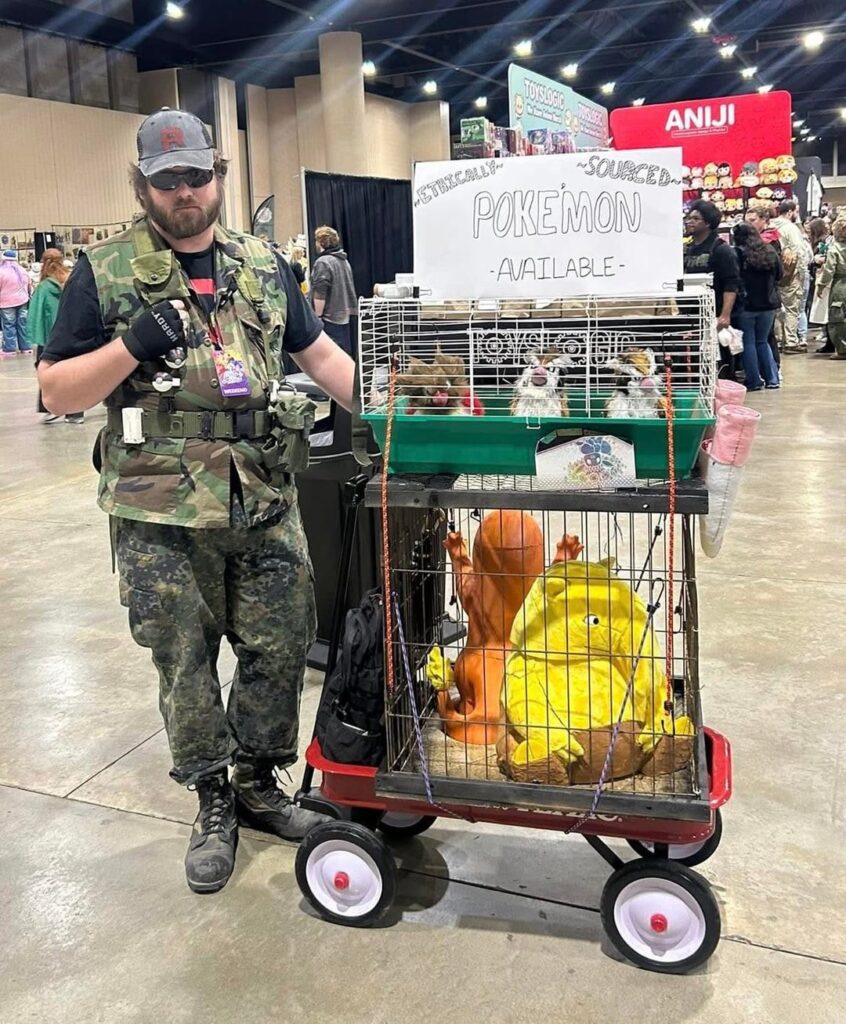 My animatronic Pokémon knocked it out of the park at a local convention (I won an Award)