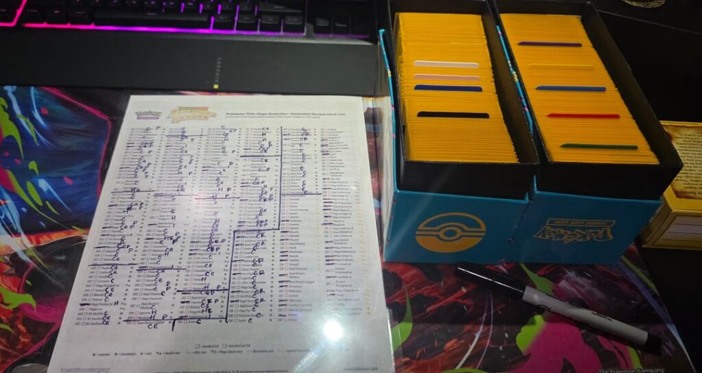 How does everyone work on their master sets?