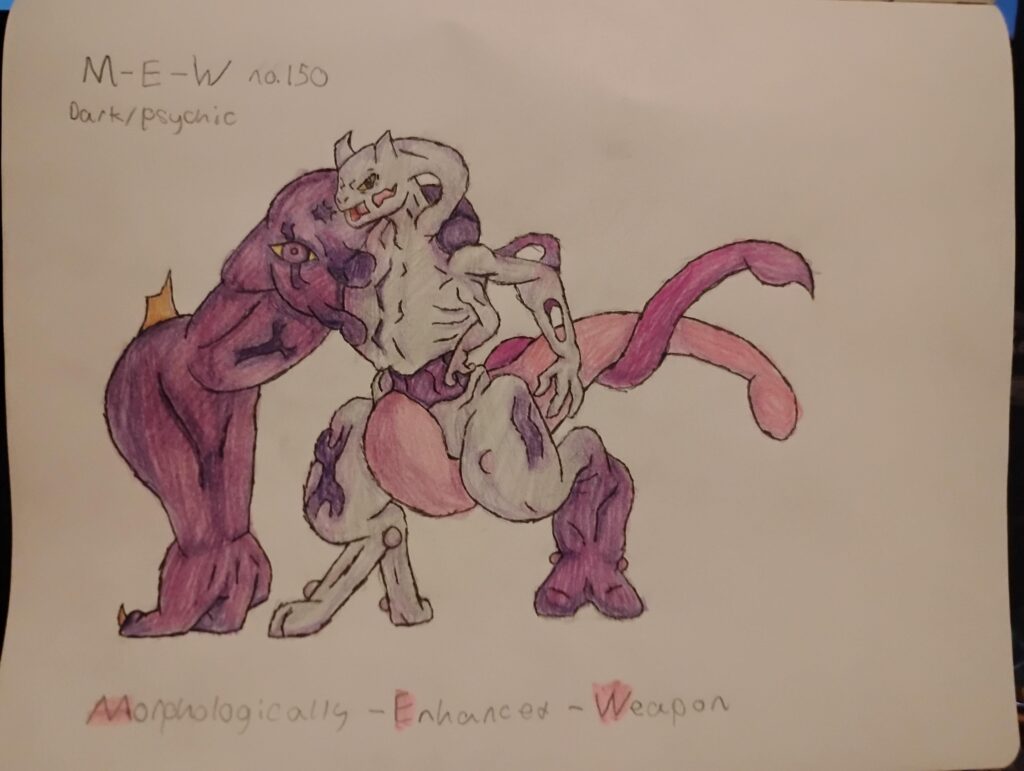 Mewtwo if it was from resident evil