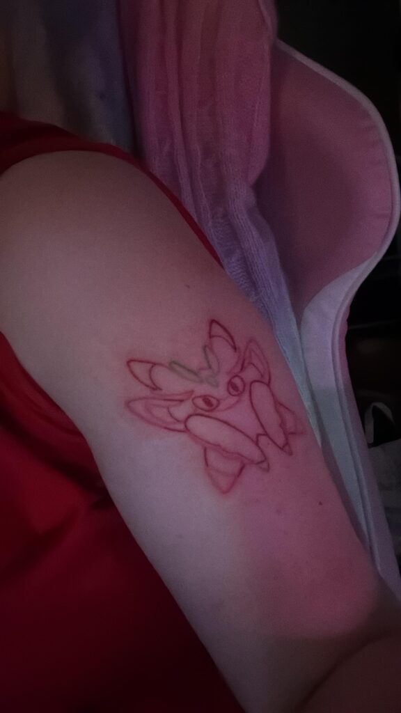 It was about time to get my favourite Pokémon tattooed