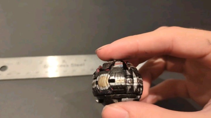 Transforming Luxury Ball Rayquaza Bakugan attempt