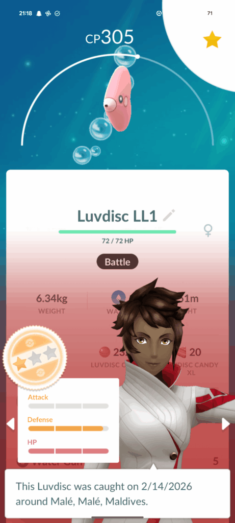 Little League rank one Luvdisc